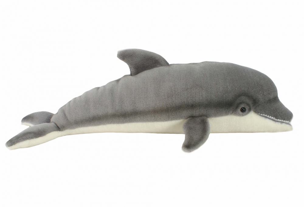 Hansa® | Дельфін афаліна, 54 см, реалістична м'яка іграшка Hansa Toys (2713)