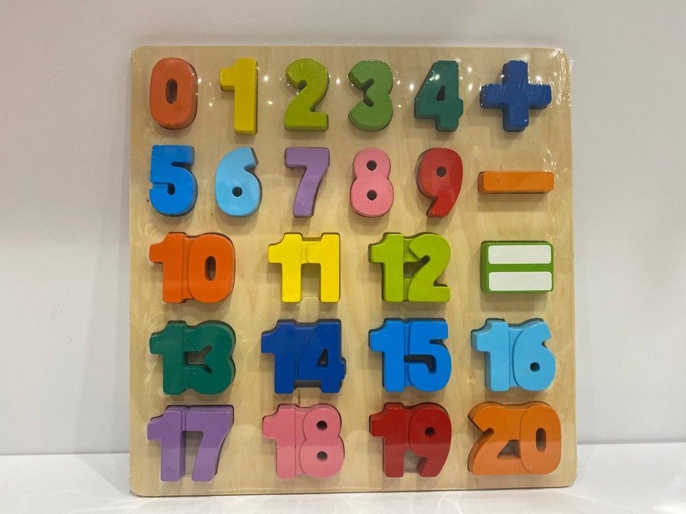 Пазл обучающий "Числа" New Classic Toys 8718446105396 фото