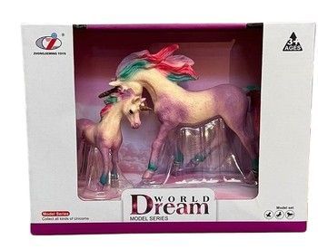 Набор Единорог 2шт лиловый Dino Toys (55644) 2986096055644 фото