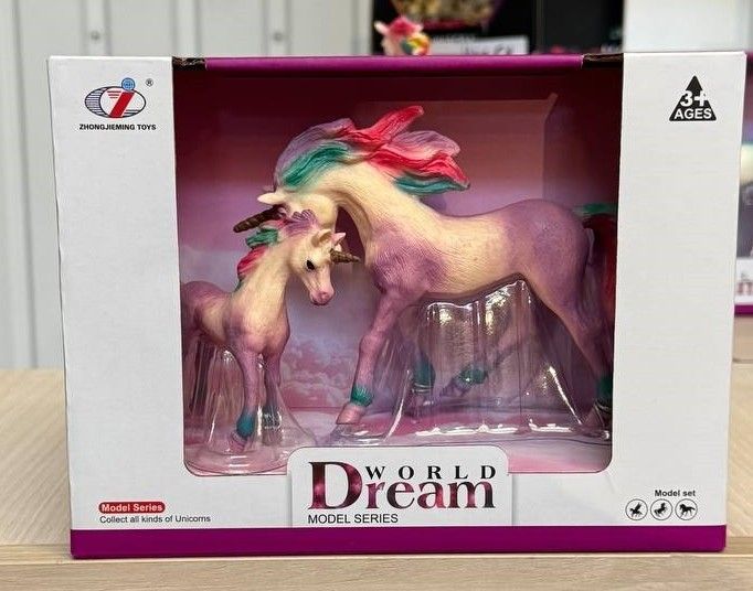 Набор Единорог 2шт лиловый Dino Toys (55644) 2986096055644 фото