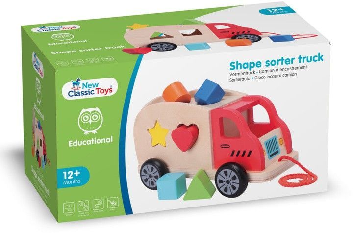 Іграшка-сортер Вантажівка, New Classic Toys (05642) 8718466105642 фото