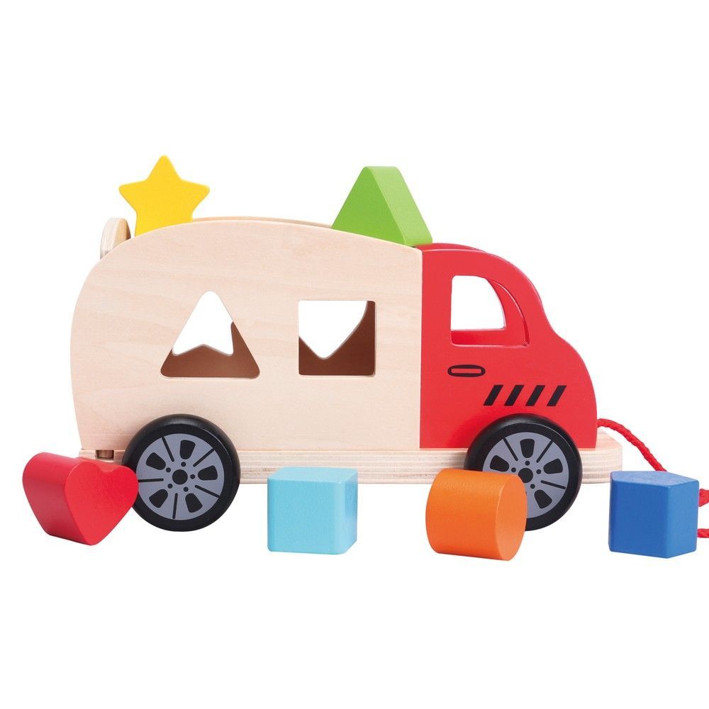 Іграшка-сортер "Вантажівка" New Classic Toys 8718446105648 фото