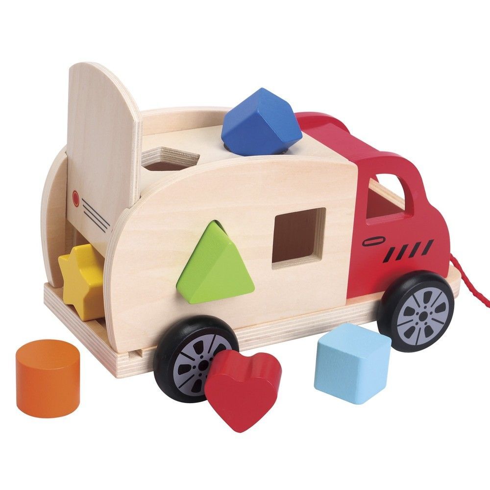 Іграшка-сортер "Вантажівка" New Classic Toys 8718446105648 фото