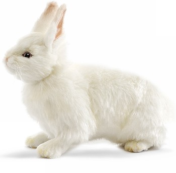 Hansa® | Снежный кролик, 30 см, реалистичная мягкая игрушка Hansa (4671)