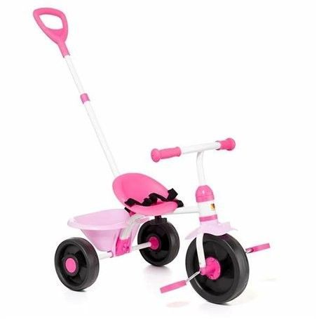 Велосипед трехколесный TRIKE SOFT BABY, розовый Molto (42034) 8410963242034 фото