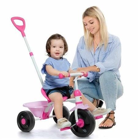 Велосипед трехколесный TRIKE SOFT BABY, розовый Molto (42034) 8410963242034 фото