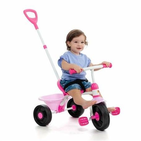 Велосипед трехколесный TRIKE SOFT BABY, розовый Molto (42034) 8410963242034 фото