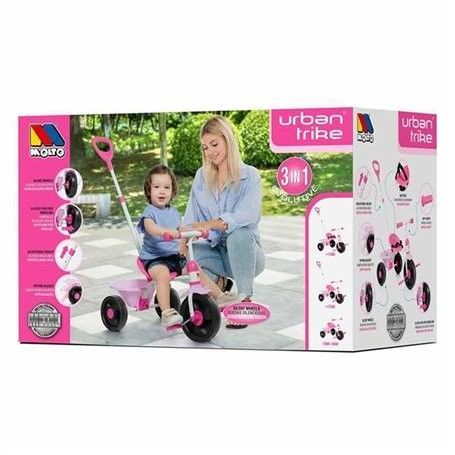 Велосипед трехколесный TRIKE SOFT BABY, розовый Molto (42034) 8410963242034 фото