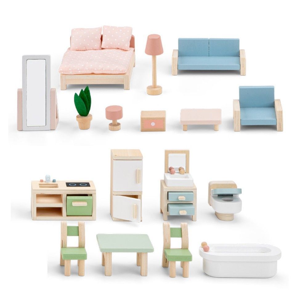 Домик для кукол с мебелью New Classic Toys (07307) 8718446107307 фото