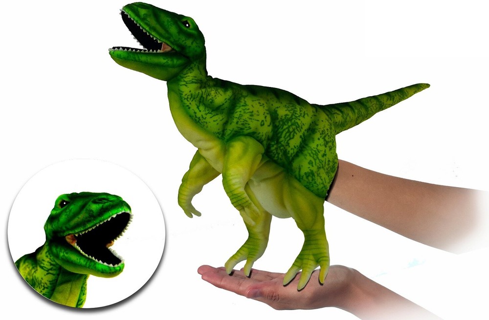 Hansa® | Тиранозавр Рекс, серія Puppet, 50 см, реалістична м'яка іграшка Hansa Toys (7758)