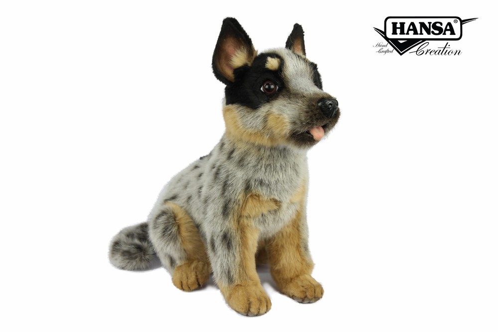 Hansa® | М'яка іграшка Австралійський скотар,що сидить, L. 39см, HANSA (8519)