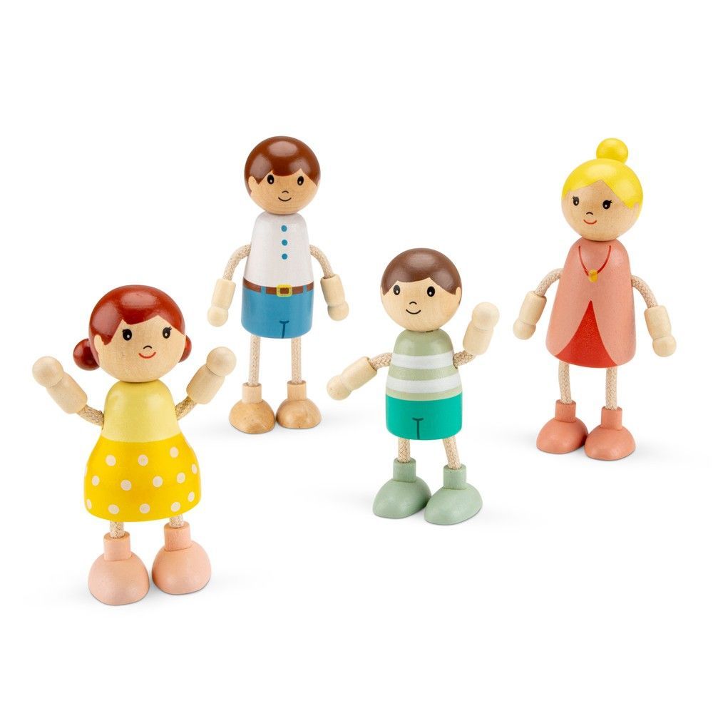 Набір ляльок для лялькового будиночка, New Classic Toys (107406) 8718446107406 фото
