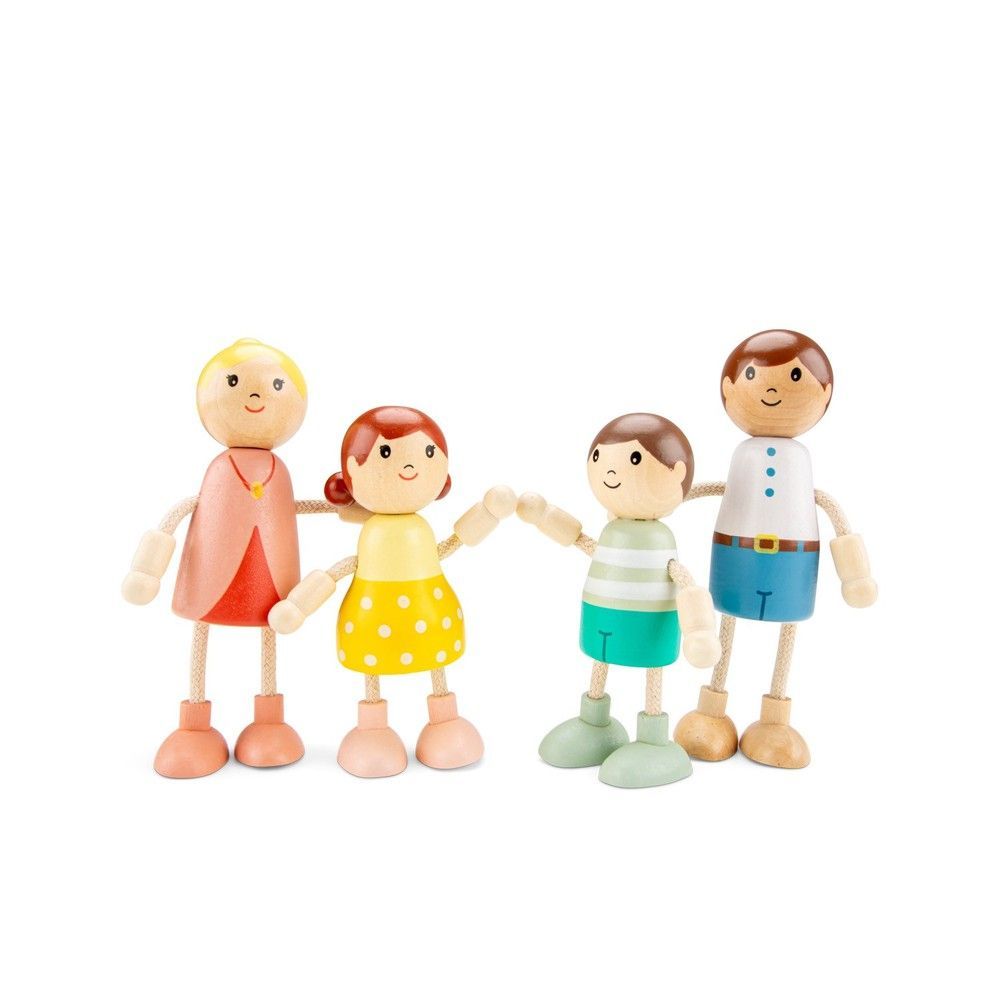 Набір ляльок для лялькового будиночка, New Classic Toys (107406) 8718446107406 фото