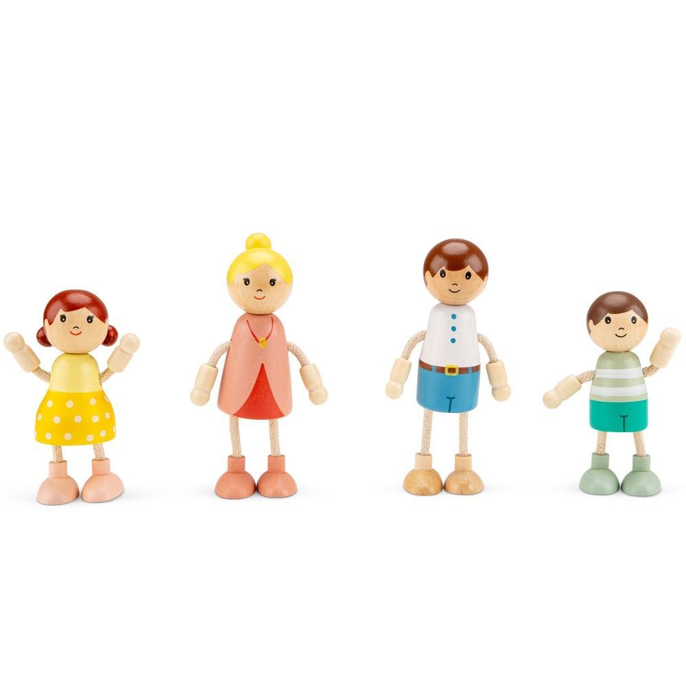 Набір ляльок для лялькового будиночка, New Classic Toys (107406) 8718446107406 фото