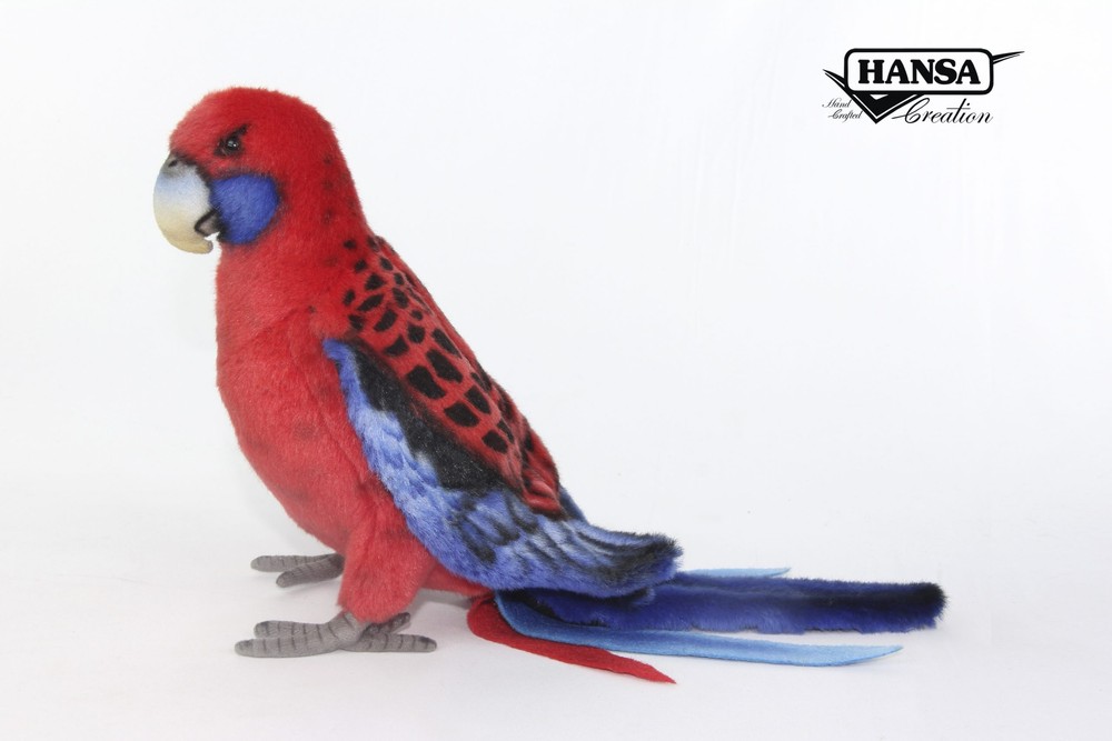 Hansa® | М'яка іграшка Розела червона, L. 30см, HANSA (8222)