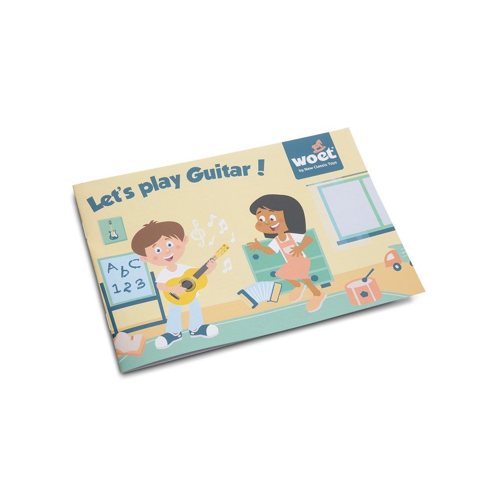 Гитара розовая игрушечная, New Classic Toys (03453) 8718446103453 фото