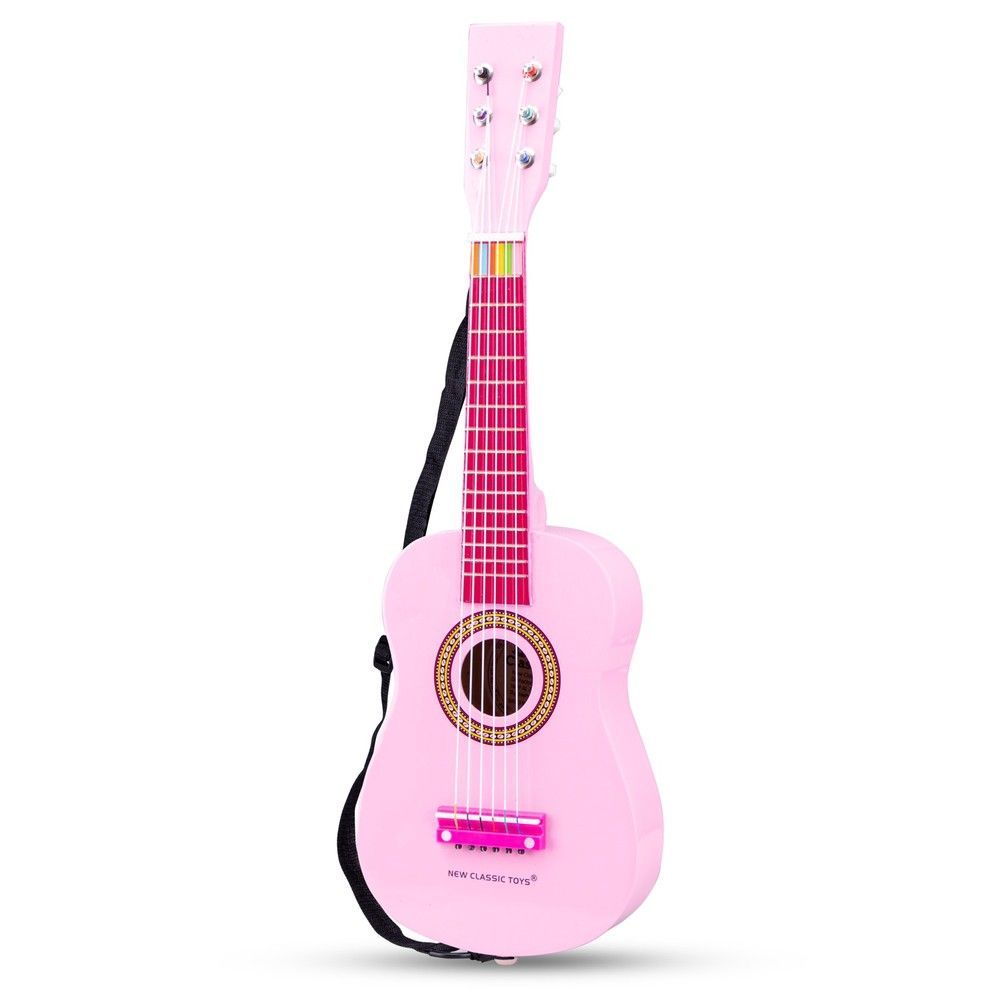 Гитара розовая игрушечная, New Classic Toys (03453) 8718446103453 фото
