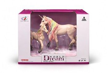 Набор Единорог Фантазия 2шт розовый Dino Toys (55651) 2986096055651 фото