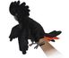 Hansa® | М'яка іграшка на руку Червонохвостий чорний какаду серія Puppet, H. 49см, HANSA (8227) - фотографії