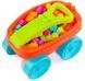 Игровая тележка с конструктором (20 деталей) красная, Molto (23460) 8410963234602 фото 2