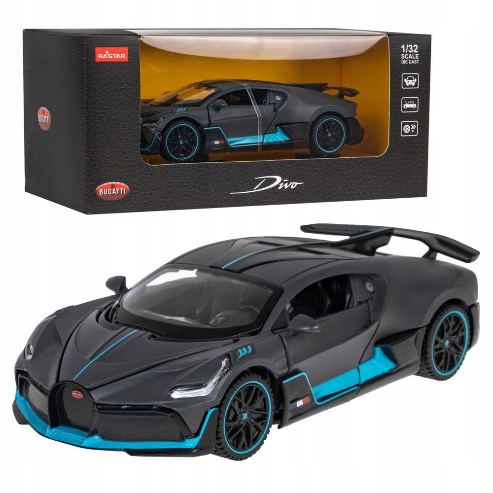Игрушечная автомодель Bugatti 1:32, Rastar (22844) 6930751322844 фото