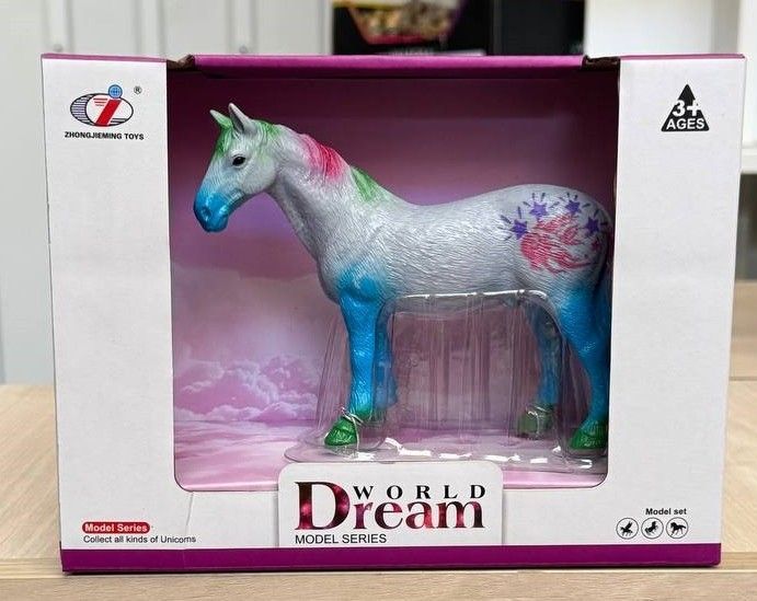 Фігурка Кінь блакитний Dino Toys (55767) 2986096055767 фото