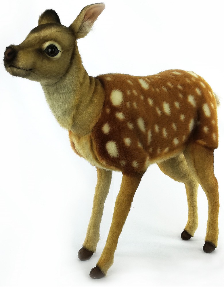 Hansa® | Плямистий олень, 55 см, реалістична м'яка іграшка Hansa Toys (7803)