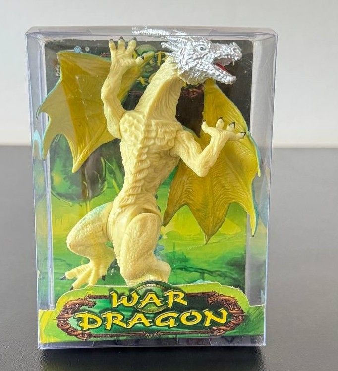 Фигурка Воинственный дракон с серебряной головой Dino Toys (57433) 2986096057433 фото