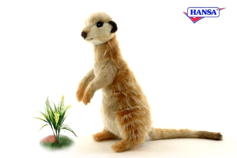 Hansa&reg; | Мягкая игрушка Сурикат, сидящая высота 32см, Hansa (4576)