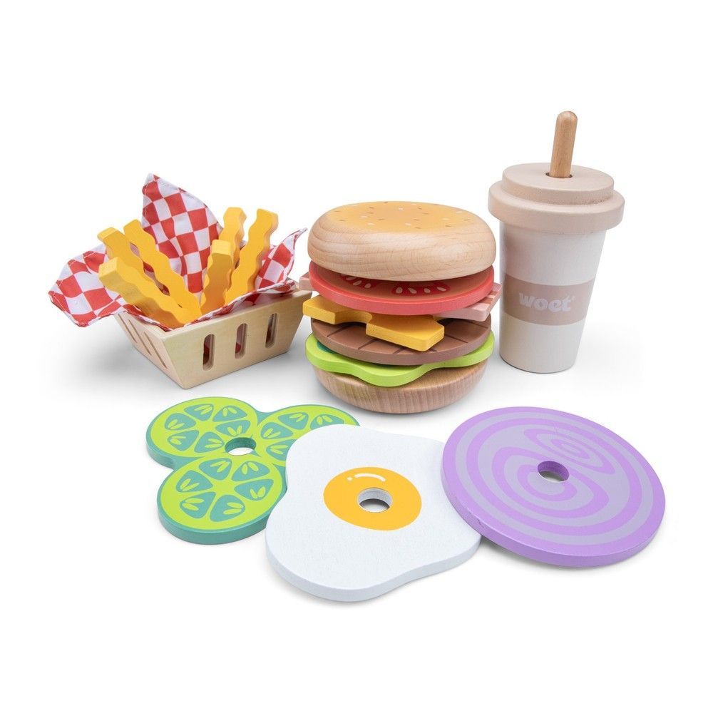 Набор Фастфуд, New Classic Toys (10617) 8718446106171 фото