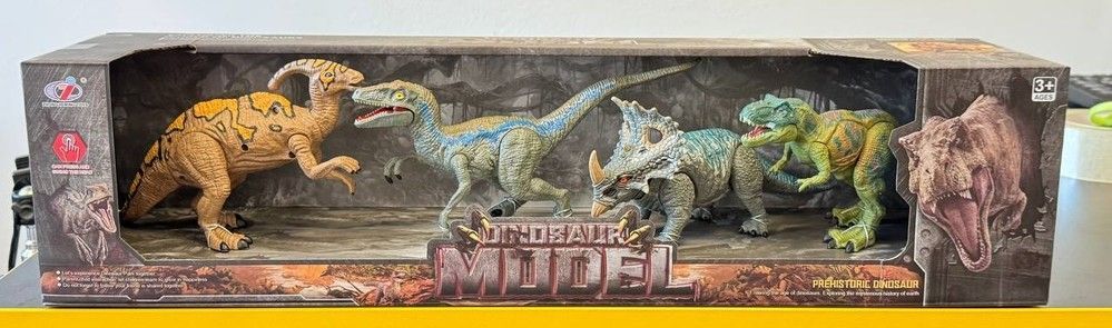 Набор игровой 4шт Атака хищников Dino Toys (55156) 2986096055156 фото