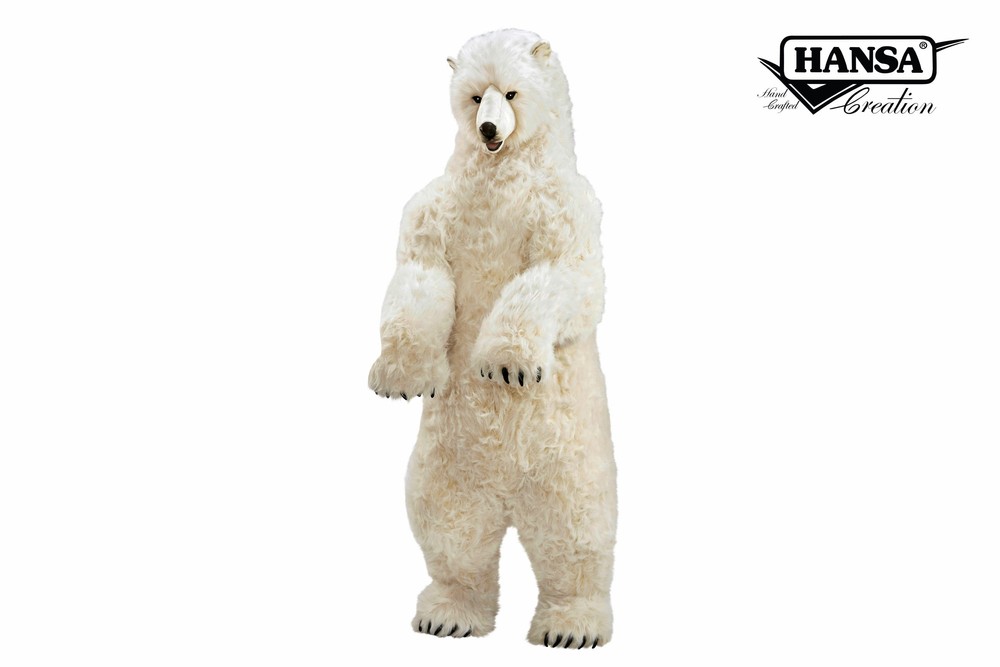 Hansa® | Анимированная мягкая игрушка Полярный медведь H. 160см HANSA (0871)