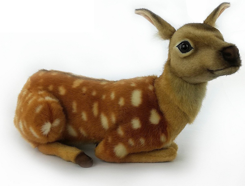Hansa® | Плямистий олень, 45 см, реалістична м'яка іграшка Hansa Toys (7804)