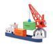 Ігровий набір "Баржа з 2 контейнерами" New Classic Toys 8718446109042 фото 2