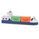 Ігровий набір "Баржа з 2 контейнерами" New Classic Toys 8718446109042 фото 1