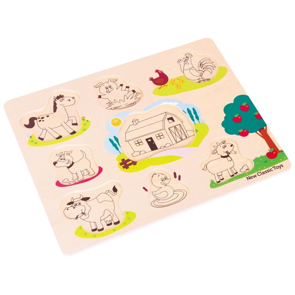 Пазл игровой "Ферма" New Classic Toys 8718446104306 фото
