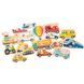Пазл Транспорт, New Classic Toys, деревянный, 16 частей, арт. 10442 8718446104429 фото 2