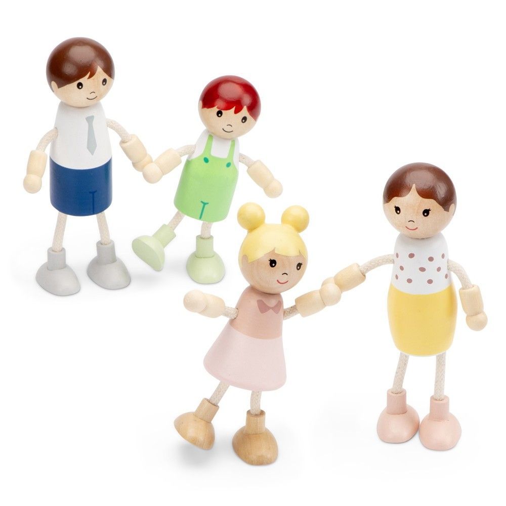 Набір Ляльки лялькового будинку, New Classic Toys (10741) 8718446107413 фото