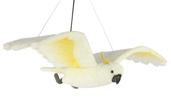 Hansa® | Мягкая игрушка Чубатый летающий какаду W. 73см, HANSA (8534)