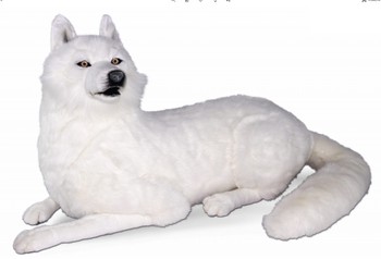 Hansa® | Мягкая игрушка HANSA Белый волк (7507)