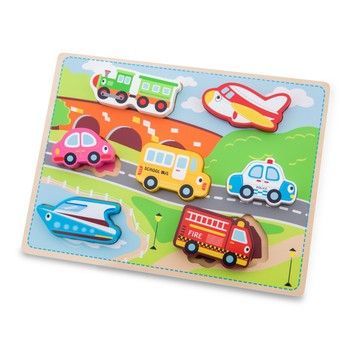 Пазл Транспорт, New Classic Toys, арт. 10520 8718446105204 фото