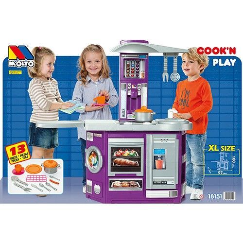 Дитяча іграшкова кухня COOK'N PLAY Molto (81517) 8410963181517 фото