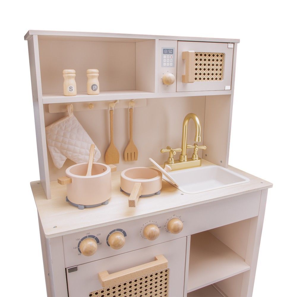 Міні-кухня - ротанг рожева, New Classic Toys (11046) 8718446110468 фото