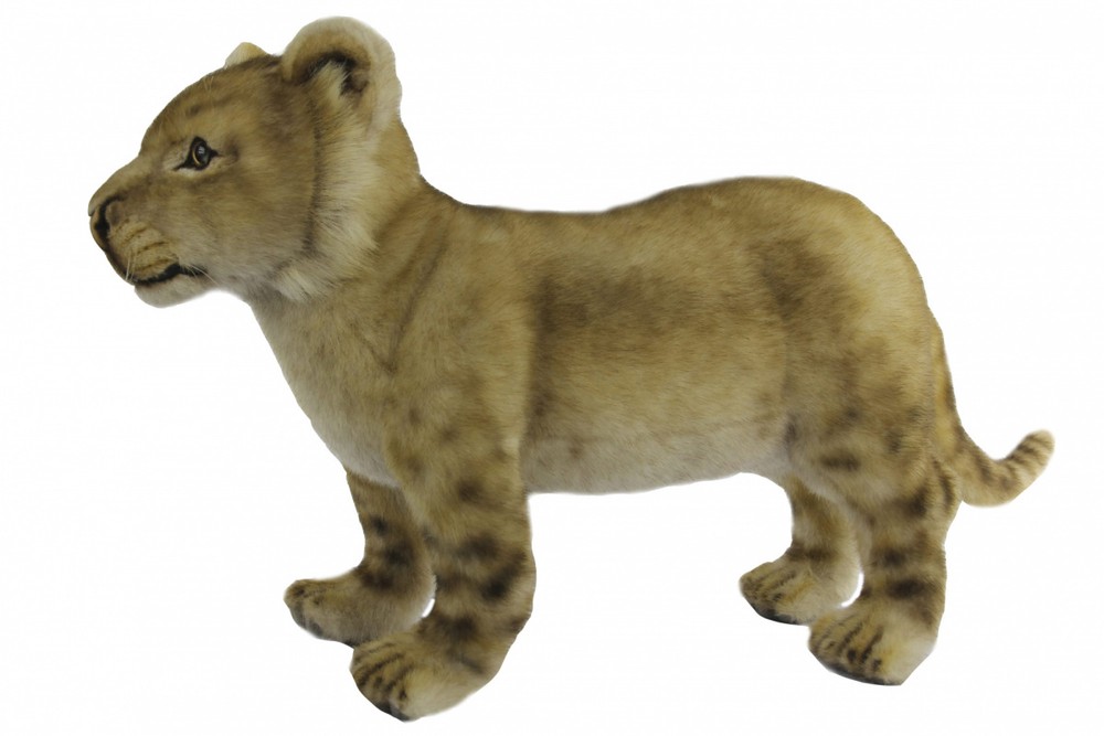 Hansa® | Лев, що стоїть, 70 см, реалістична м'яка іграшка Hansa Toys (7891)